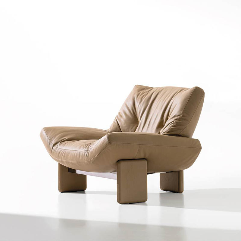 Couvre-pieds souple - Cuir microfibre kaki - Couleur modifiable