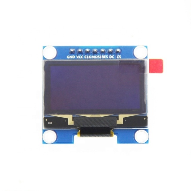 EParthub 1.3 Inch OLED Display Module with 12864 LCD Screen SPI Serial Port for Various Development Boards and White Light 7P