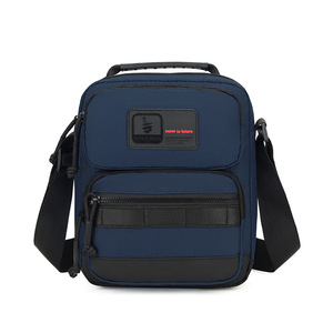 Custom Logo Single Shoulder Crossbody Camouflage Large Capacity Men <b>Black</b> Oxford Cloth Waterproof Chest <b>Bag</b> - Product Image 2