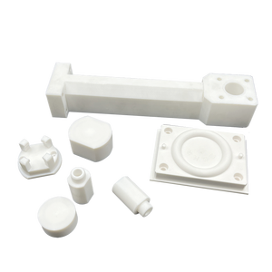 أجزاء PTFE مقاومة درجات الحرارة العالية للمواد الكيميائية والمذيبات أجزاء الآلات PTFE تحول تشكيله مخصص جزء PTFE CNC - Product Image 2