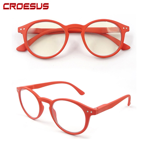 Bán Buôn Sẵn Sàng Nhựa Khung Tròn Linh Hoạt Bản Lề Chống Ánh Sáng Xanh Khối Bluelight Ray Lens Máy Tính Đọc Kính - Product Image 3