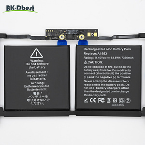 Batería de Repuesto para Portátil de 83.6Wh, Nueva, Marca Original, A1953 para <span class=keywords><strong>Macbook</strong></span> <span class=keywords><strong>Pro</strong></span> Retina <span class=keywords><strong>15</strong></span> Pulgadas con Touch Bar A1990, Años <span class=keywords><strong>2018</strong></span> a 2019 - Product Image 2