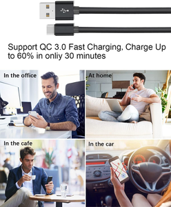 QC3.0 USB charge rapide 18W prise murale <span class=keywords><strong>chargeur</strong></span> de téléphone portable britannique pour les modèles de la série <span class=keywords><strong>Galaxy</strong></span> A14 <span class=keywords><strong>A13</strong></span> A04s A12 A33 A34 A52 A52s - Product Image 4