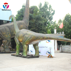 Dinosaurio Animatrónico Realista de Tamaño Natural (15 m), <span class=keywords><strong>Robot</strong></span> Dinosaurio Móvil para Interiores/Exteriores, Simulación de Dinosaurio para Parques de Diversiones - Product Image 4