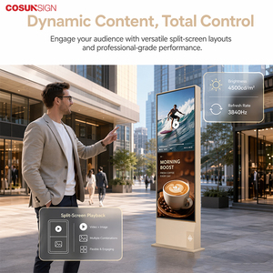 Letrero Luminoso <span class=keywords><strong>de</strong></span> Aluminio Personalizado, Letrero Lateral Publicitario para Exteriores - Product Image 2