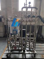 Filtre à membrane en céramique 20nm de purification de séparation de poudre nano chimique avec des composants de noyau de pompe de moteur de nanofiltration MFUF NF