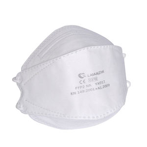 Masker Wajah KN95 bentuk ikan sekali pakai, dengan lingkaran telinga CE EN149 masker anti-debu tersertifikasi 4 lapis - Product Image 4