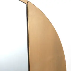가정 장식을위한 맞춤형 디자인 골드 프레임 원형 현대 교수형 금속 거울