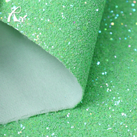 Feuilles de tissu en similicuir PU vegan, effet pailleté épais, brillantes, anti-moisissure, résistantes à l'abrasion, pour la décoration, la fabrication de chaussures et le bricolage