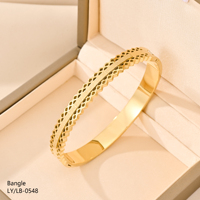 Bracelet à fermoir géométrique en forme de losange en acier inoxydable plaqué or, écologique, de haute qualité, tendance, pour femmes, vente chaude