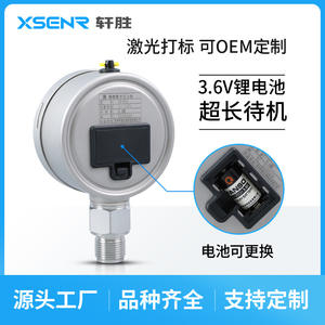 Manomètre numérique XSENR YB80A 80 mm, affichage haute précision pour la mesure de pression positive et négative - Product Image 4