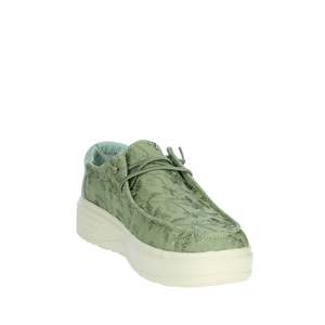 Zapatos planos Pitas Donna Slip On Bloom Green para mujer, uso casual - Product Image 5
