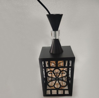 Suspension de style africain pour la décoration intérieure, créative et minimaliste, pour la salle à manger intérieure, suspension E27 (0285-1P)