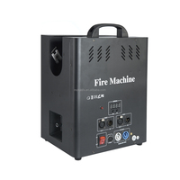 MOKASFX H-E03A Machine à feu DMX triple voie GPL, projecteur de flamme, équipement de scène DJ pour mariage et fête