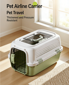 Transportadora de Viaje para Perros de Bajo Precio, Jaula Portátil para Perros Besky, Color Azul Verde, Jaula para Mascotas Aprobada por Aerolíneas para Exteriores - Product Image 2