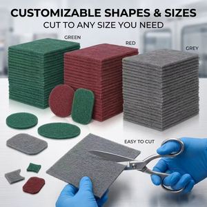 Tampon de Nettoyage Industriel Premium 9x11 Pouces, Éponge Abrasive pour Préparation de Surfaces - Product Image 2