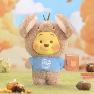 100% Autentico 6 Pezzi/Scatola <span class=keywords><strong>Winnie</strong></span> <span class=keywords><strong>the</strong></span> <span class=keywords><strong>Pooh</strong></span> Serie <span class=keywords><strong>di</strong></span> Libri Illustrati con Animali Bambole in Vinile Peluche Scatola Misteriosa Portachiavi Decorativo Charm per Borse Giocattolo - Product Image 2