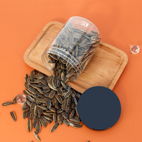 Vente en gros d'usine - Pot de stockage alimentaire en PET transparent de 16 oz (500 ml) avec couvercle à vis hermétique - Contenant pour bonbons, biscuits, noix, grains de café - Emballage