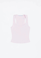 Débardeur de sport respirant sans manches à col carré pour femme, design personnalisé, compression, style halter, idéal pour la gym et l'entraînement