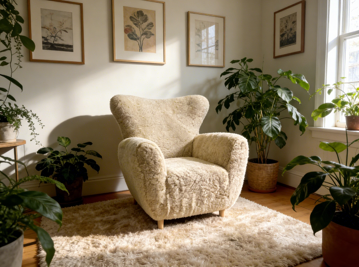 accent chair wingback