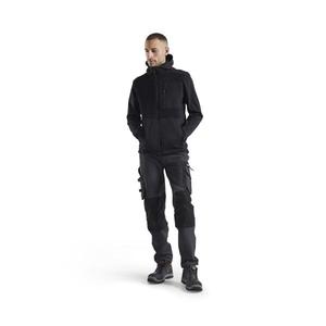 BLAKLADER - 198916449899D104 Pantalones artesanos Elásticos en 4 direcciones sin bolsillos para uñas X1900 PANTALONES DE TRABAJO gris oscuro/negro - Product Image 3