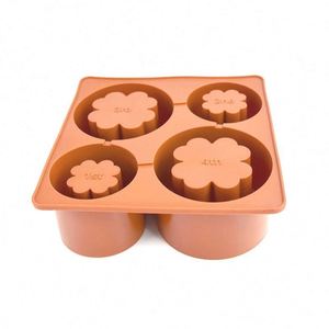 Eco-Friendly Inspired BPA-Free <b>Silicone</b> Ice Cube Tray Customizable Logo Easy Release with Lid - Product Image 5