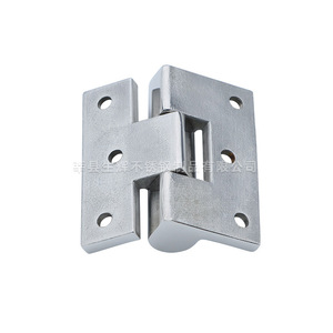Bisagras de Acero Inoxidable de Alta Resistencia 80x70mm, Bisagra Industrial para Puerta y Ventana, 6 Orificios, Apertura de 180 Grados - Product Image 2