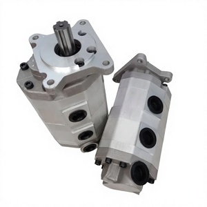 Eje estriado de aluminio ligero al por mayor, bomba hidráulica doble, piezas de repuesto hidráulicas para tractor y minicargadora - Product Image 6