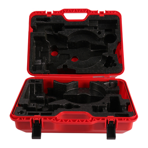 New <strong>Red</strong> Plastic Hard Case for Surveying <strong>Instrument</strong> TS02,TS06,TS09 Total Station - Product Image 4
