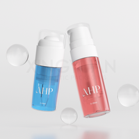 XINGYUAN Bouteille à pompe sans air pour liquide et poudre Bouteille à double chambre en plastique vide personnalisée