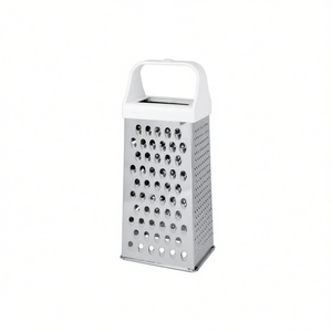 Metaltex Large <b>Square</b> Grater Stainless Steel Kitchen <b>Tool</b> For Cheese Vegetables Baking Pastry - Product Image 2