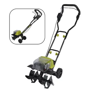 VERTAK 2*20V Double Battery Mini Power Tiller Cultivator Cordless Agricultural Machinery Cultivator