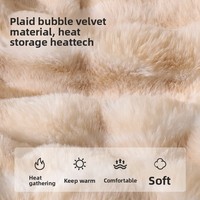 Nid pour chat en velours bouclé effet fourrure de lapin, lit pour animaux de compagnie doux et confortable, chaud pour l'hiver, amovible et lavable, canapé pour animaux respirant pour le sommeil