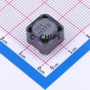Inductor de Potencia CDRH127NP-101MC SMD, 12x12mm (Inductancia: 100uH) (Precisión: 20%) (Corriente Nominal: 2.05A) - Product Image 1