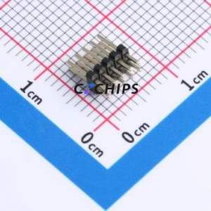 HX PZ-127WV-2x5P Pin Header Through hole Component (THT),P=1.27mm Connector 2x5P 1.27mm 1.27mm Pin Header - Product Image 1