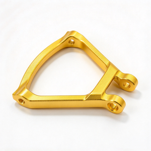 Pièces de moto usinées sur mesure en aluminium anodisé, connecteur de cadre TTEV pour amortisseur arrière - Product Image 4