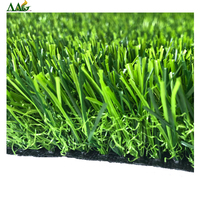 AAG Tapis vert en plastique pour gazon synthétique, faux tapis d'herbe, décoration de toile de fond murale, clôture de cour, tapis de gazon artificiel