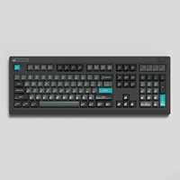 Clavier mécanique sans fil BT rétro OG104 FL ESPORTS, triple mode, avec touches ABS double injection, RGB, 10000 mAh, pour bureau