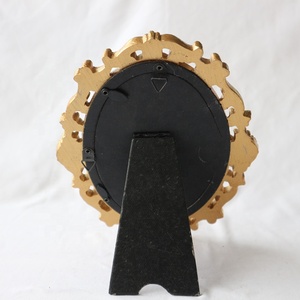 Bán Buôn Vàng Retro Pháp American Hình Bầu Dục Khắc Nhựa Hình Ảnh Khung Đồ Trang Trí Điêu Khắc Mô Hình Bảng Treo Tường Trang Trí - Product Image 5