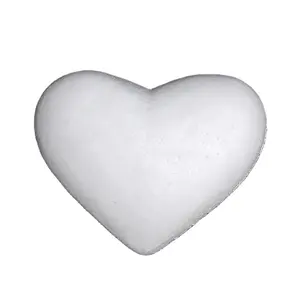 Foam heart polystyrene heart shape for decoration and wedding day