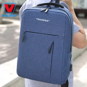 Mochila antirrobo personalizada con carga USB para hombre, mochila para portátil, mochila para ordenador portátil de negocios, 2024