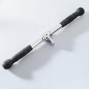Mango de acero para gimnasio en casa, accesorio de cable de <span class=keywords><strong>barra</strong></span> extraíble ajustable multifuncional con agarre antideslizante - Product Image 1