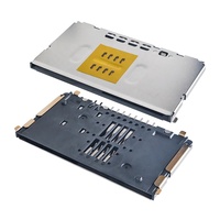 Conector de tarjeta inteligente MUP 8P SMT, lector de tarjetas IC, pieza para STB, conector de tarjeta Verifone PCBA, venta caliente en Turquía, India y Vietnam