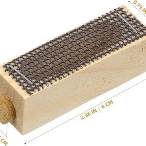 กรงไม้สำหรับนางพญาผึ้งพร้อมตาข่ายโลหะสำหรับอุปกรณ์การเลี้ยงผึ้ง 1 ชิ้น - Product Image 3