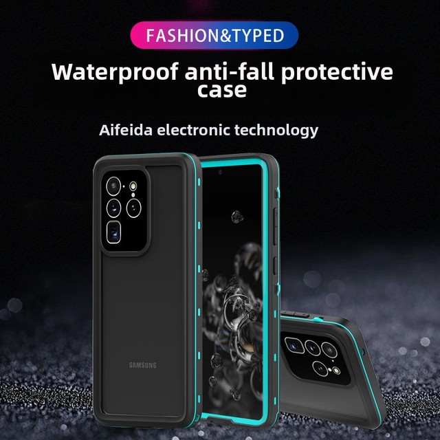 Outdoor Shockproof Waterproof Sports Design Phone Case with Phone Grip for S20/S20 Ultra/S20 Plus