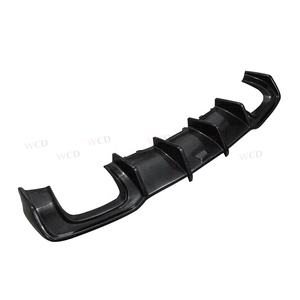 Difusor de Parachoques Trasero de Fibra de Carbono S3 para Audi <span class=keywords><strong>A3</strong></span> S3 RS3 <span class=keywords><strong>S</strong></span>-<span class=keywords><strong>Line</strong></span> Sedán <span class=keywords><strong>2017</strong></span>-2019, Alerón Trasero, Kit de Carrocería - Product Image 3