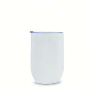 Gobelets à sublimation en acier inoxydable à double paroi, droits, 12 oz, vierges, pour sublimation, en provenance des États-Unis - Product Image 1