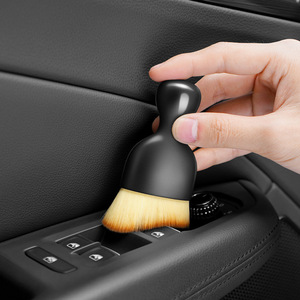 Car Interior Crevice Cleaning Brush <b>Soft</b> Bristle For Air Vent Dust Removal Tool ABS Material - Product Image 3
