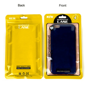 Cao cấp bảo vệ rõ ràng Nắp kéo Pouch cho bán lẻ hiển thị điện thoại di động trường hợp bao bì túi - Product Image 4