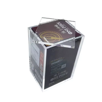 Boîte de présentation TCG en acrylique japonaise One Piece OP04-12, personnalisée, portable, en verre monobloc, pour vente en gros, pour la collection One Piece Quatre Empereurs